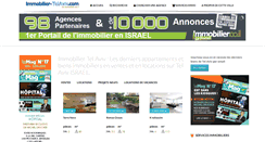 Desktop Screenshot of immobilier-telaviv.com