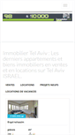Mobile Screenshot of immobilier-telaviv.com
